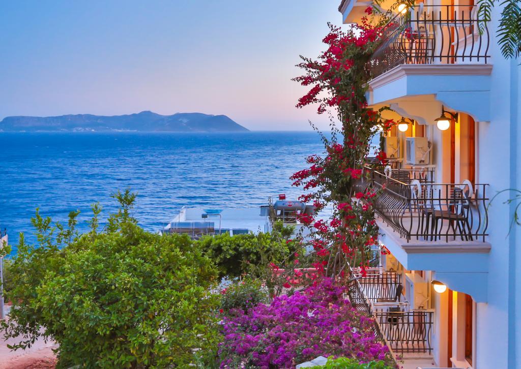 Hotel Begonvil Kaş Esterno foto